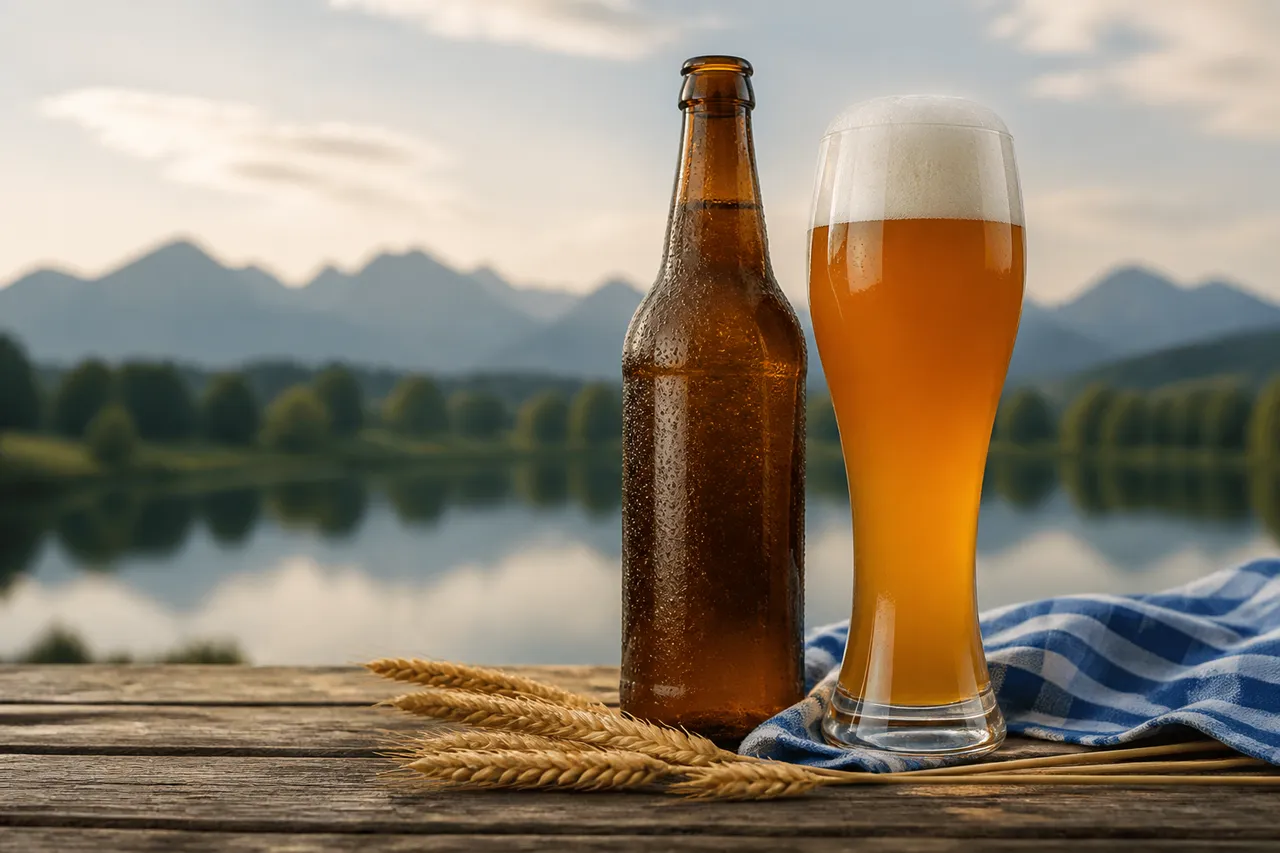 Bière blanche bavaroise de type weizenbier